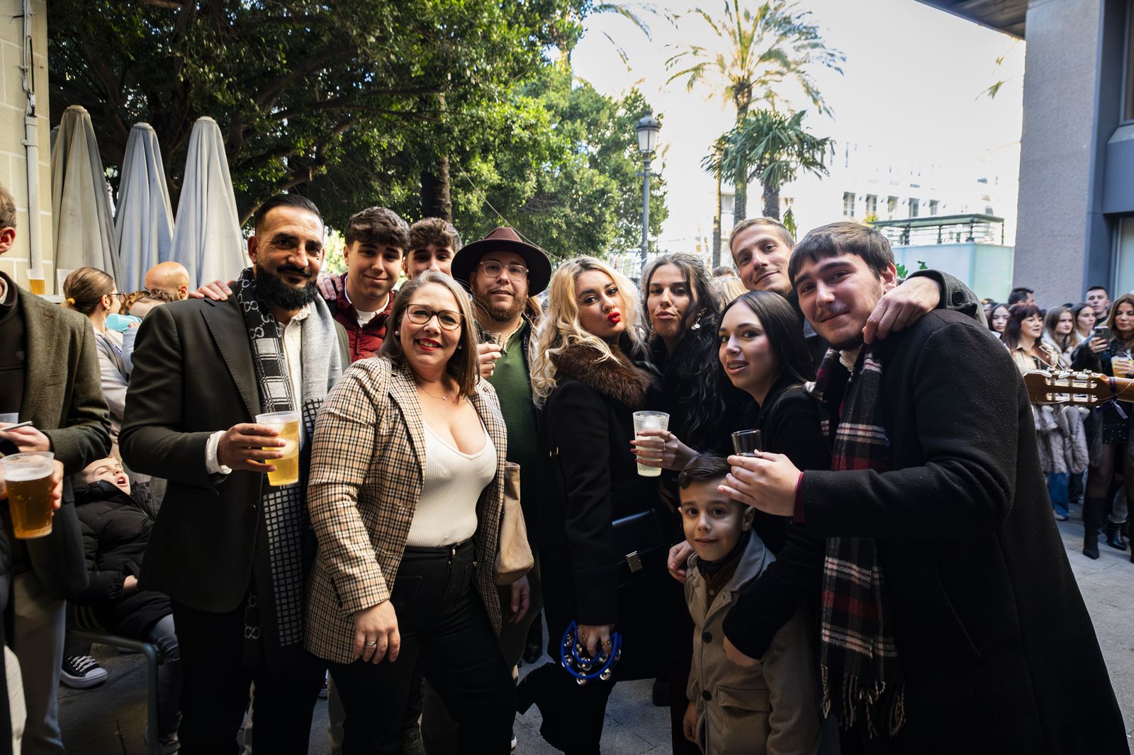 Imágenes del ambiente navideño del 24 de diciembre en Jerez