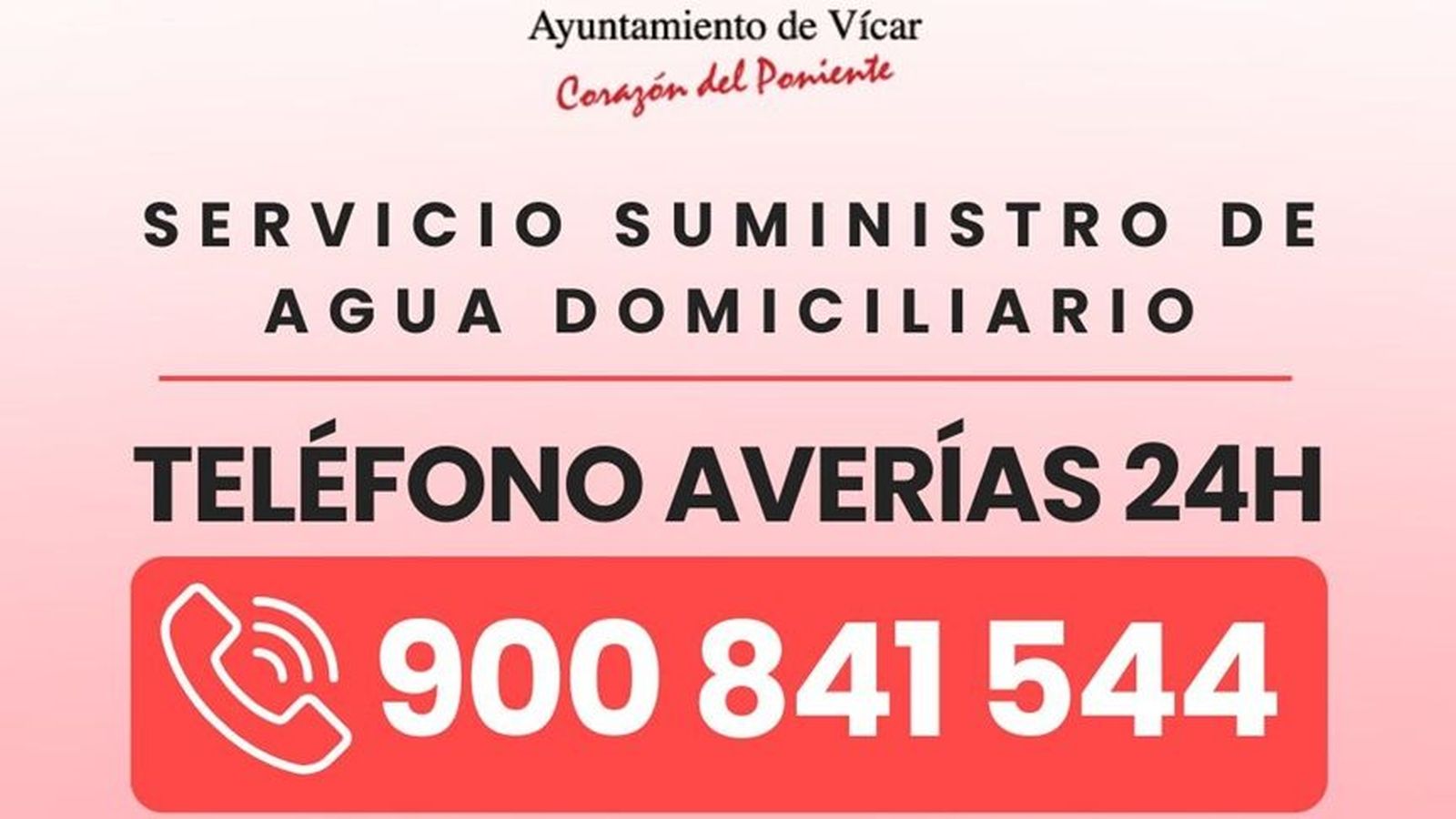 El teléfono estará activo las 24 horas.