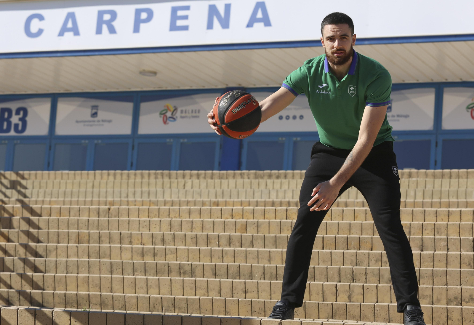 Francis Alonso, frente al Carpena.
