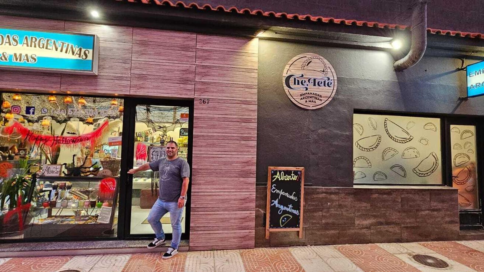 Roncoli Gabriel, dueño de Che Teté.