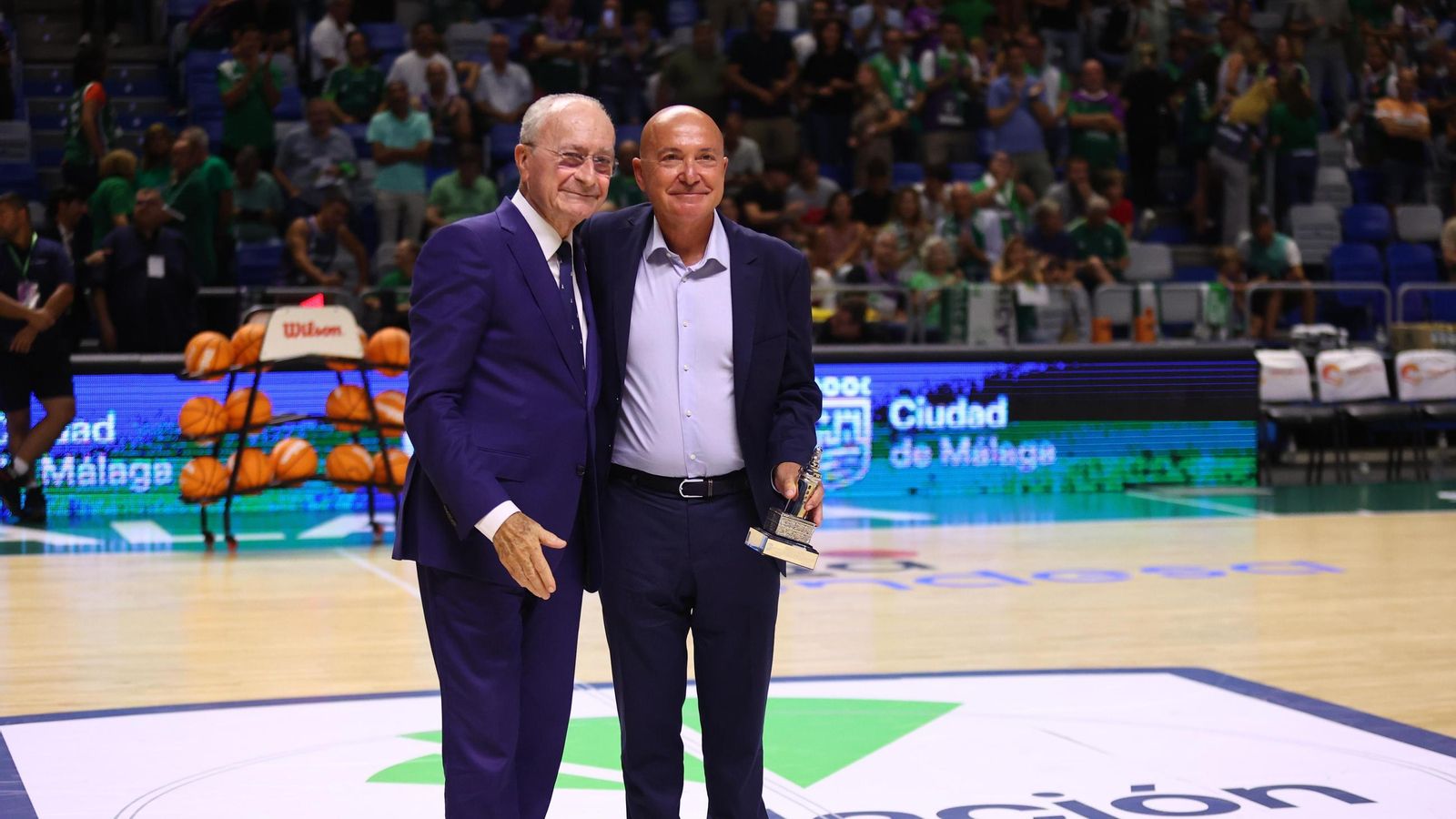 El Unicaja-Girona, en fotos