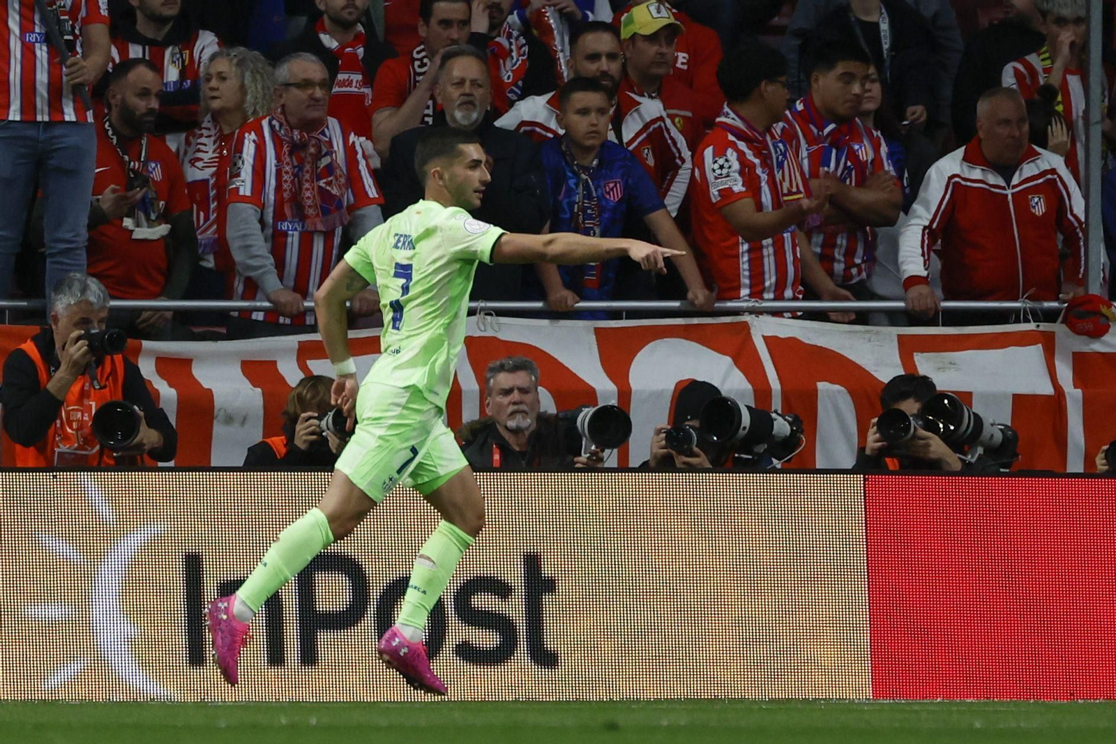 Las fotos del Atlético de Madrid - Barcelona