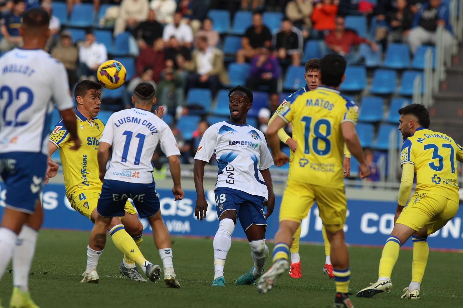 Las imágenes del Tenerife-Cádiz CF