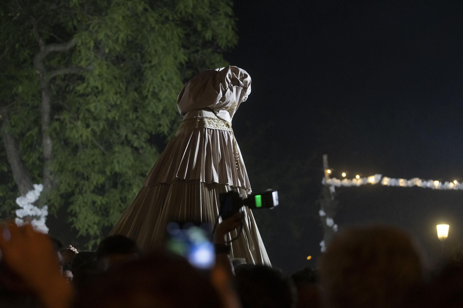 Imágenes del traslado de la Virgen del Rocío de Almonte hasta El Chaparral