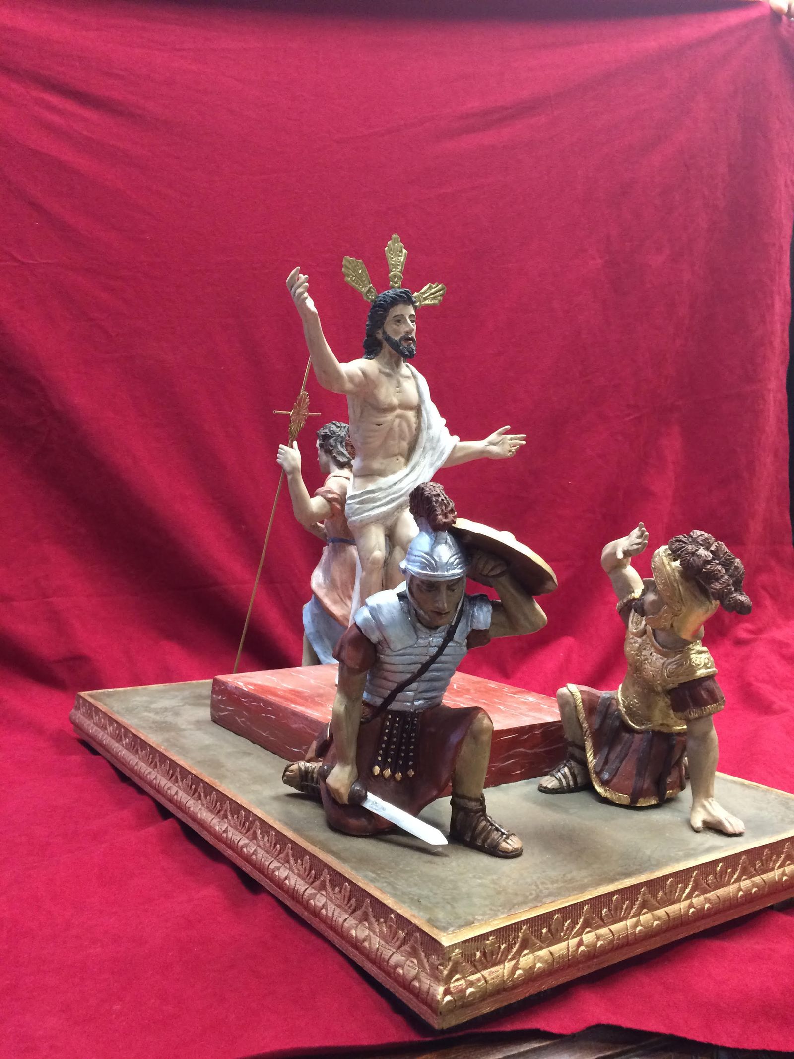 Boceto presentado en el cabildo del misterio de la Sagrada Resurrección.