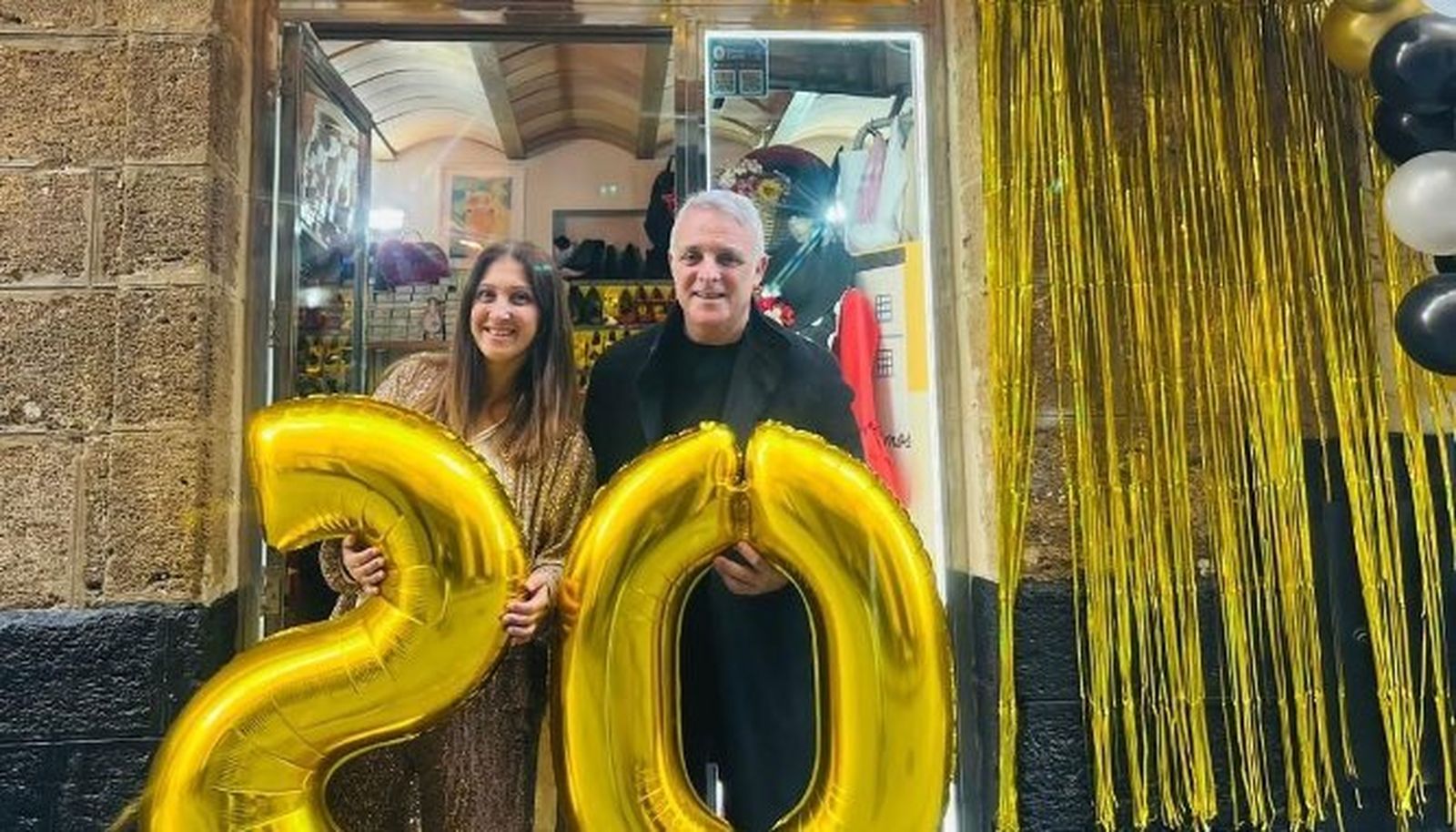 La empresaria Yolanda Cabello con su marido Carlos De Lara.