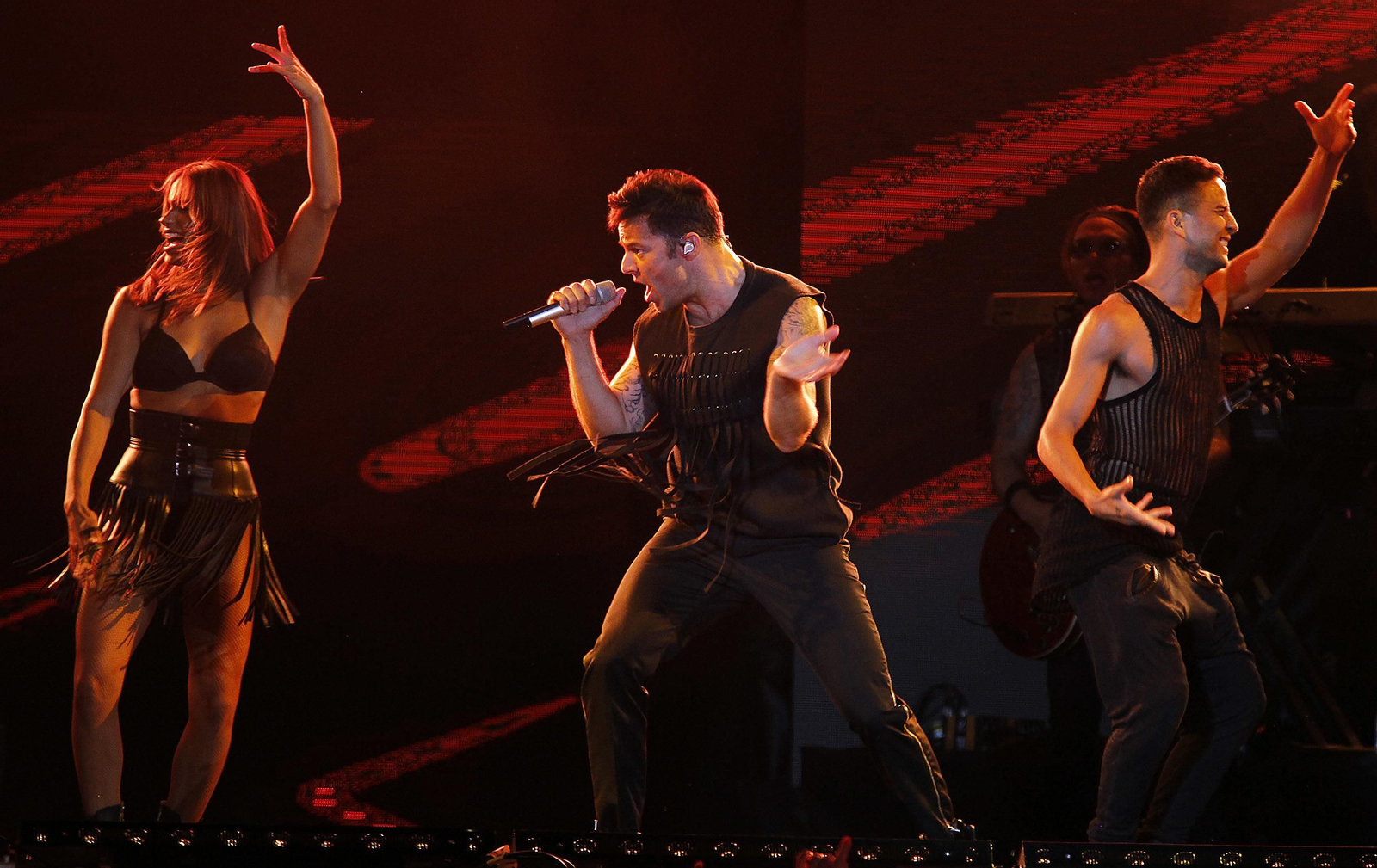 Las imágenes del concierto de Ricky Martin en Sevilla