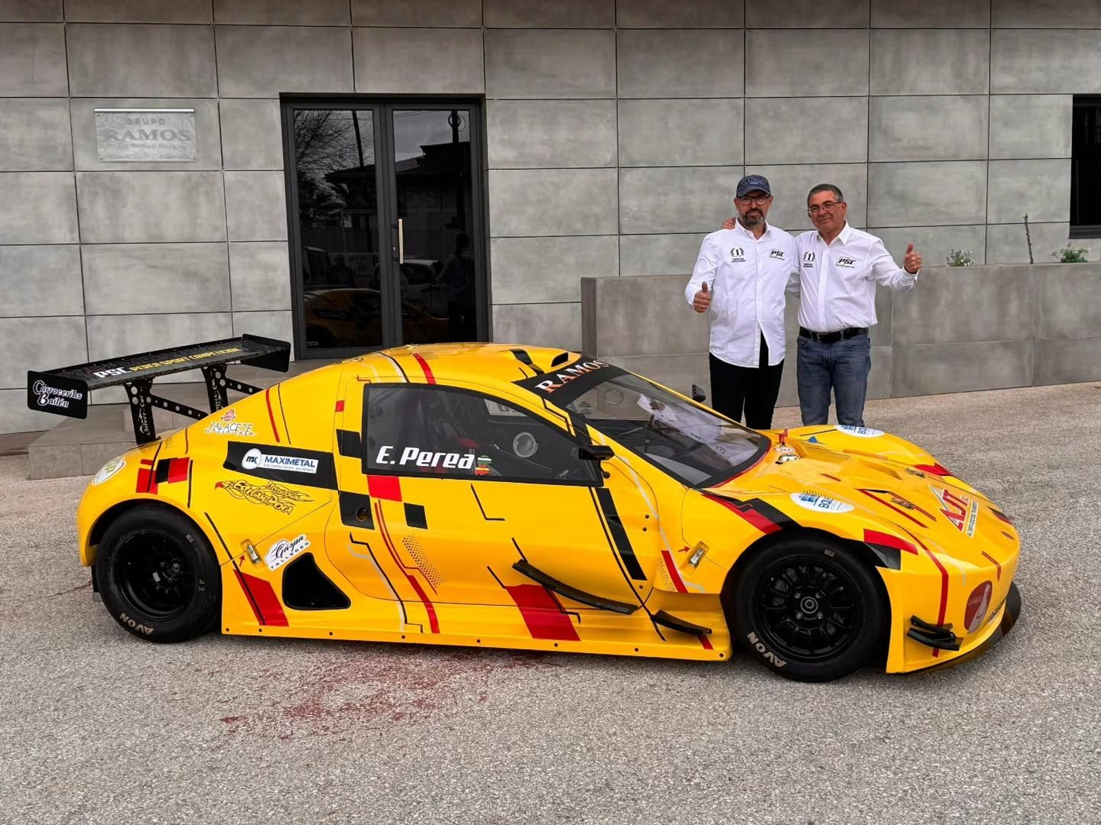 Esteban Perea, junto a José Luis Sequera.