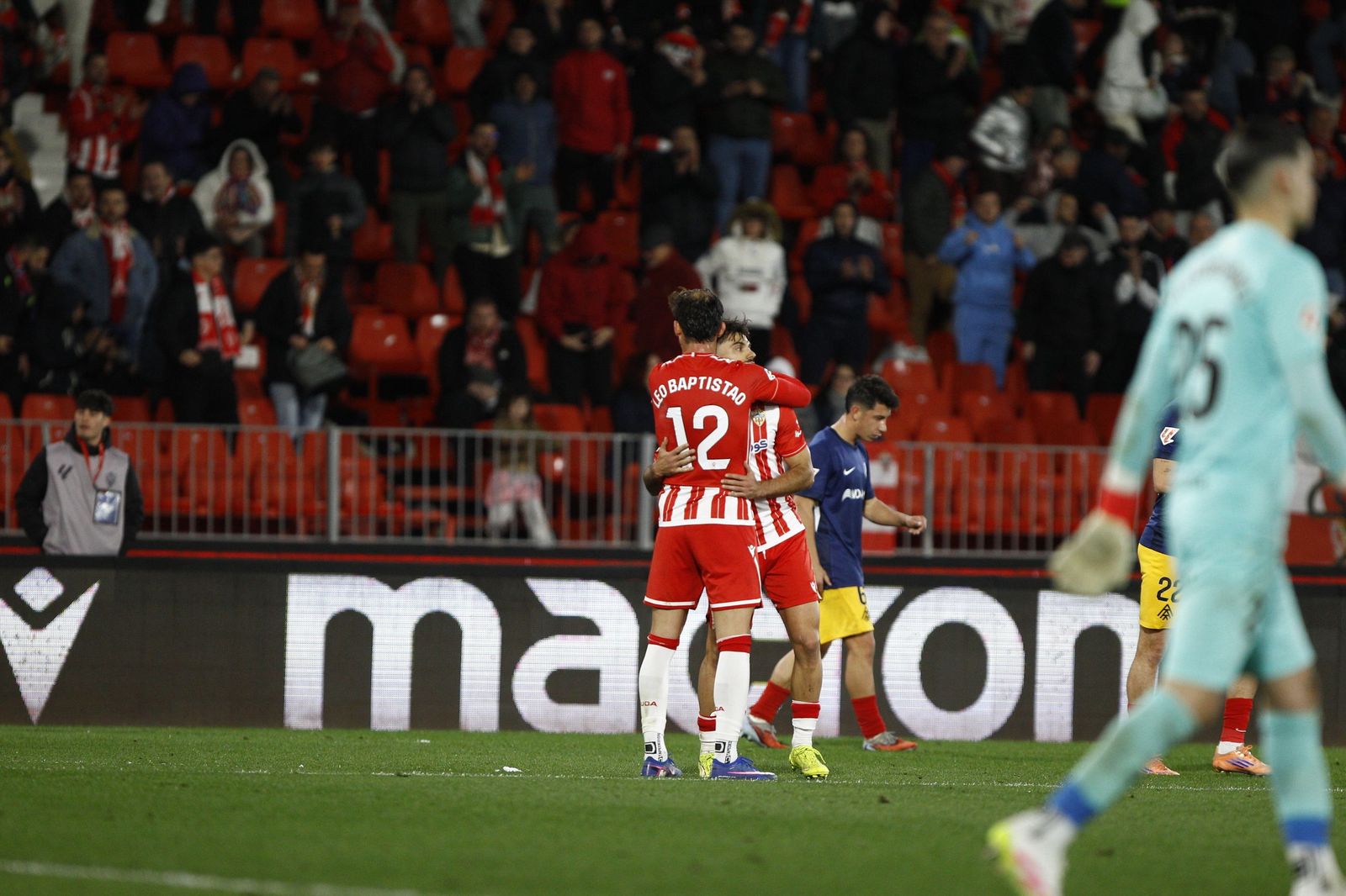 Las imágenes del partido U.D. Almería - F.C. Andorra