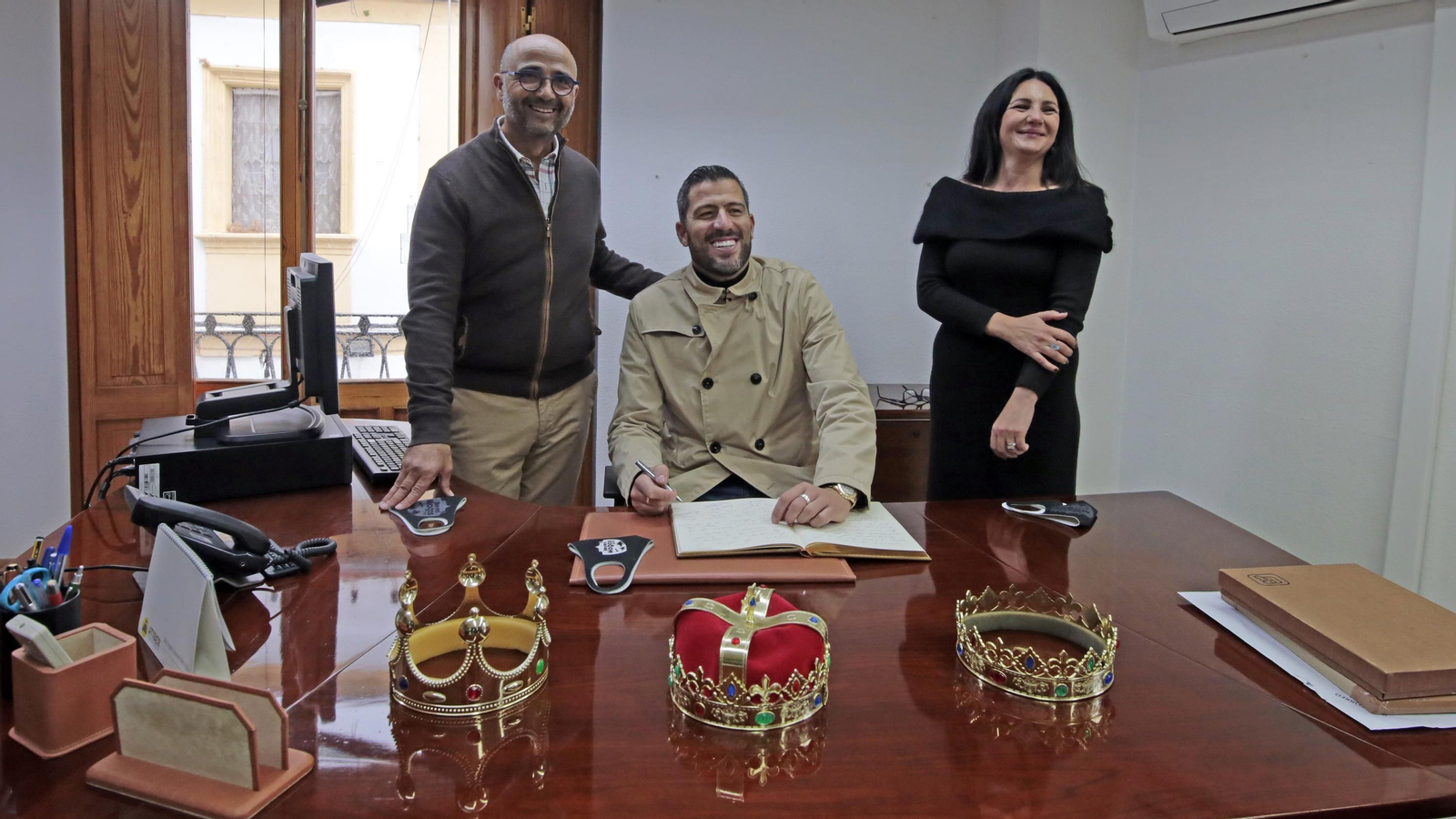 Visita de los Reyes Magos 2022 al Diario de Jerez