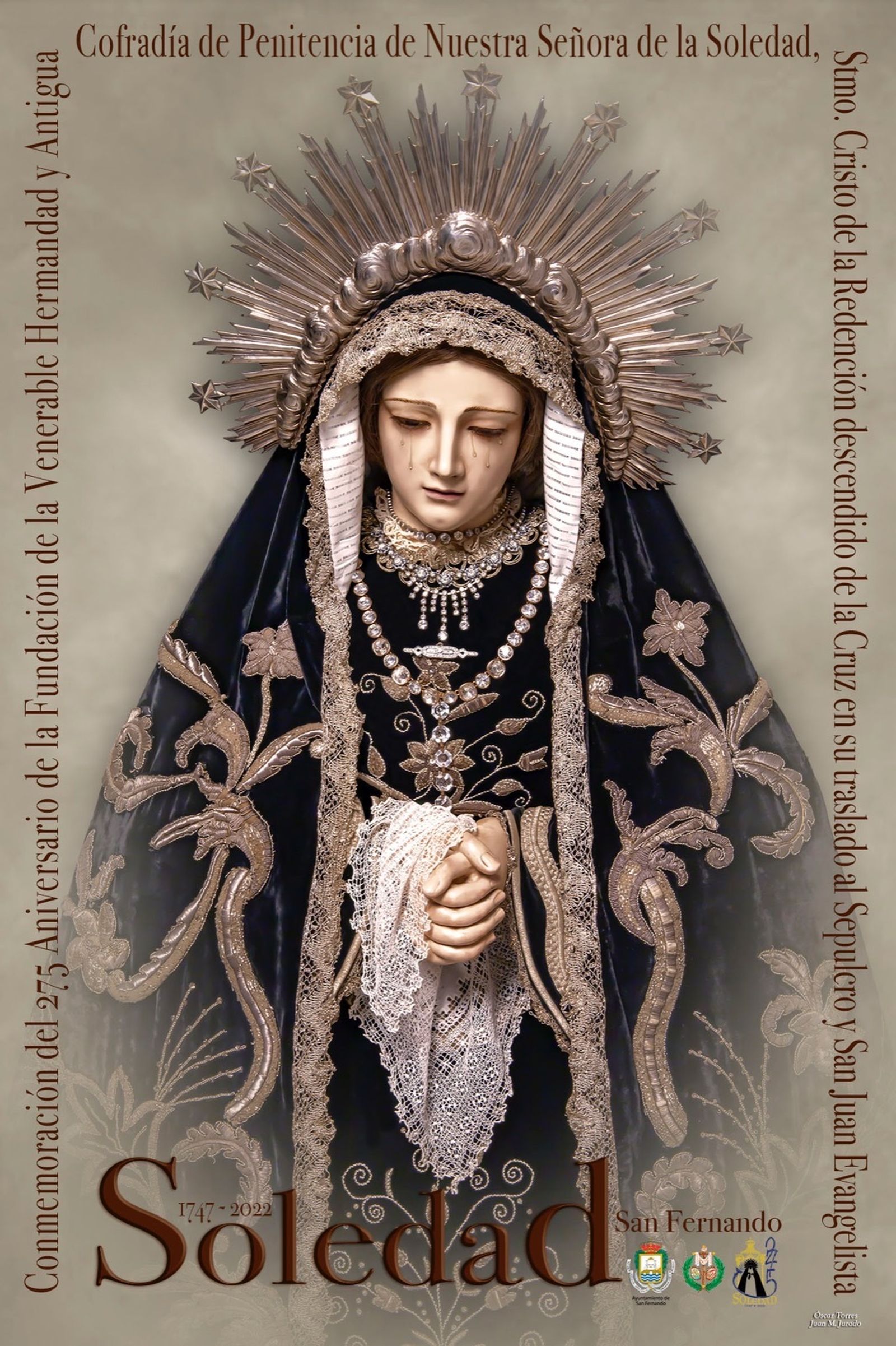 Cartel del 275 aniversario de la Soledad de San Fernando