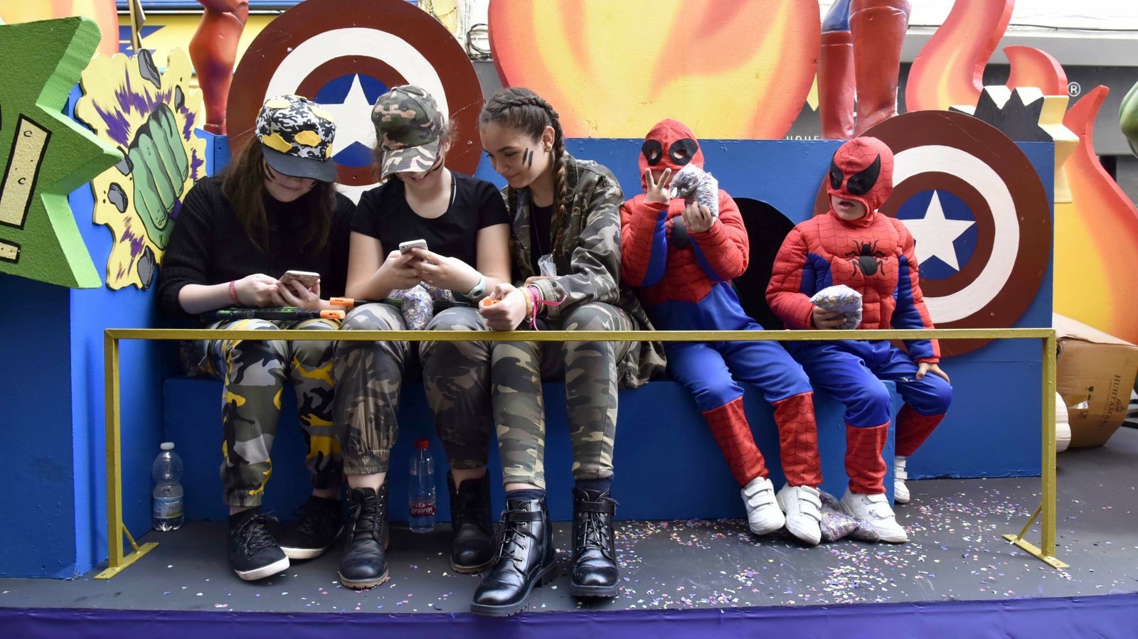 Cabalgata de Carnaval en La Línea en imágenes
