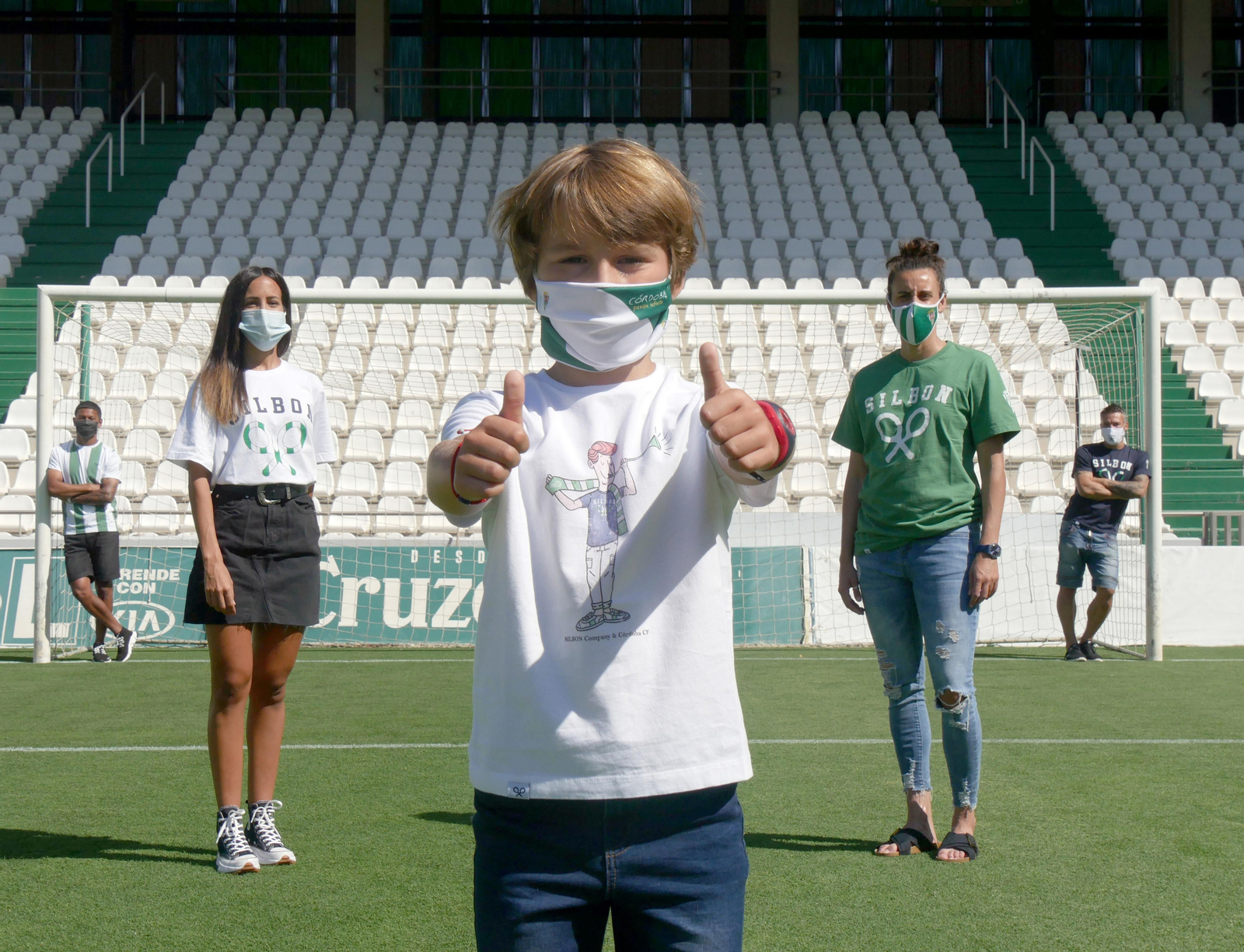 Las camisetas del Córdoba CF confeccionadas por Silbon, en imágenes