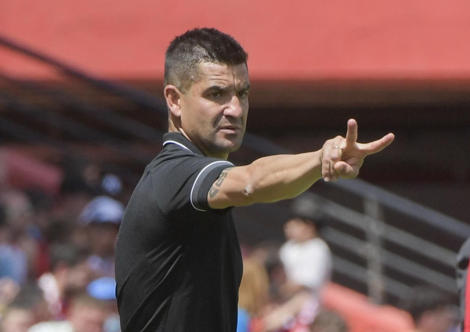 Rubén Torrecilla dirigió su último encuentro con el primer equipo ante el Levante.