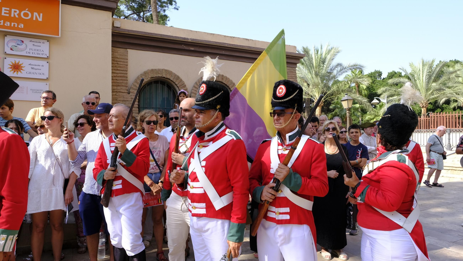 Recreación histórica de Los Coloraos, en imágenes