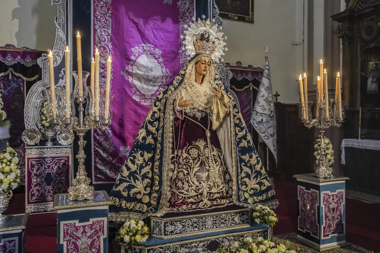 La veneración de la Virgen de la Concepción, en imágenes
