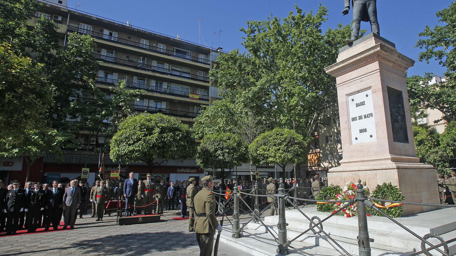 Homenaje celebrado hace unos años.