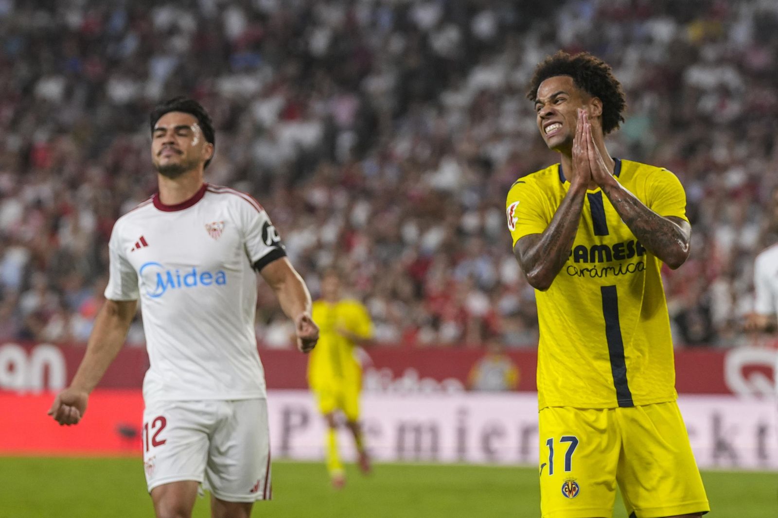 Las fotos del Sevilla-Villarreal