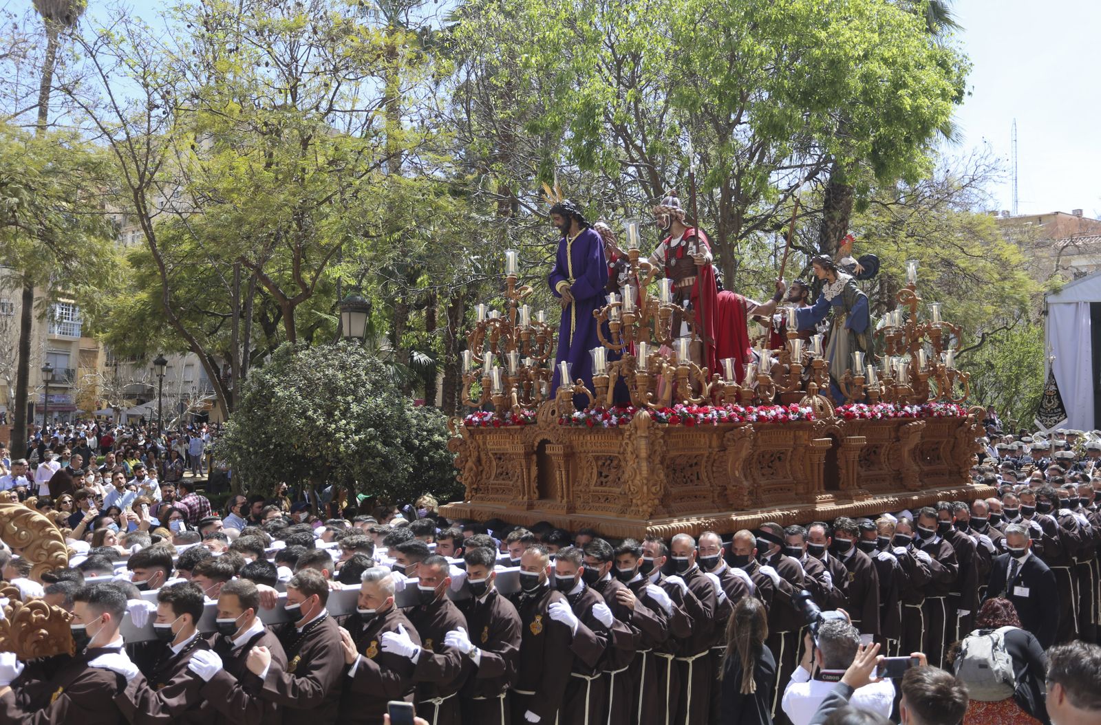 Las fotos de la procesión de Dulce Nombre este Domingo Ramos