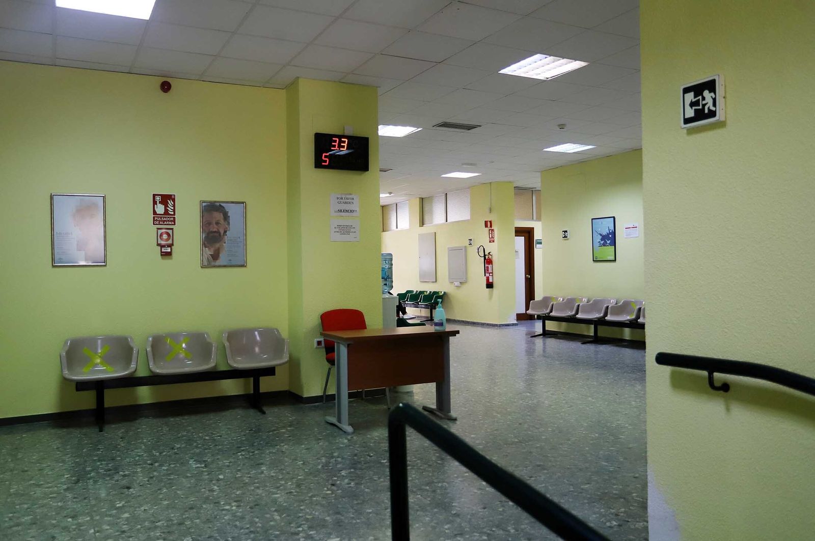 Imágenes del mal estado en el que se encuentra la Unidad de Salud Mental de la Plaza Houston