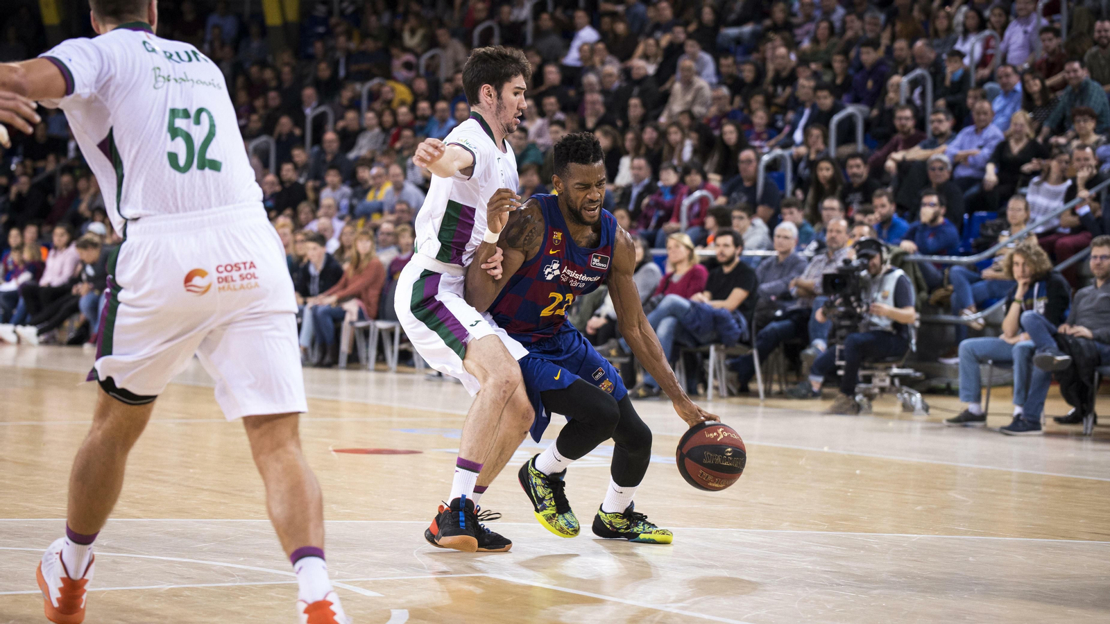 El Barcelona-Unicaja, en fotos