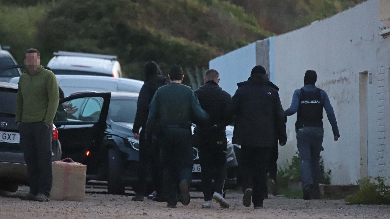 Alijo frustrado en la playa de Getares