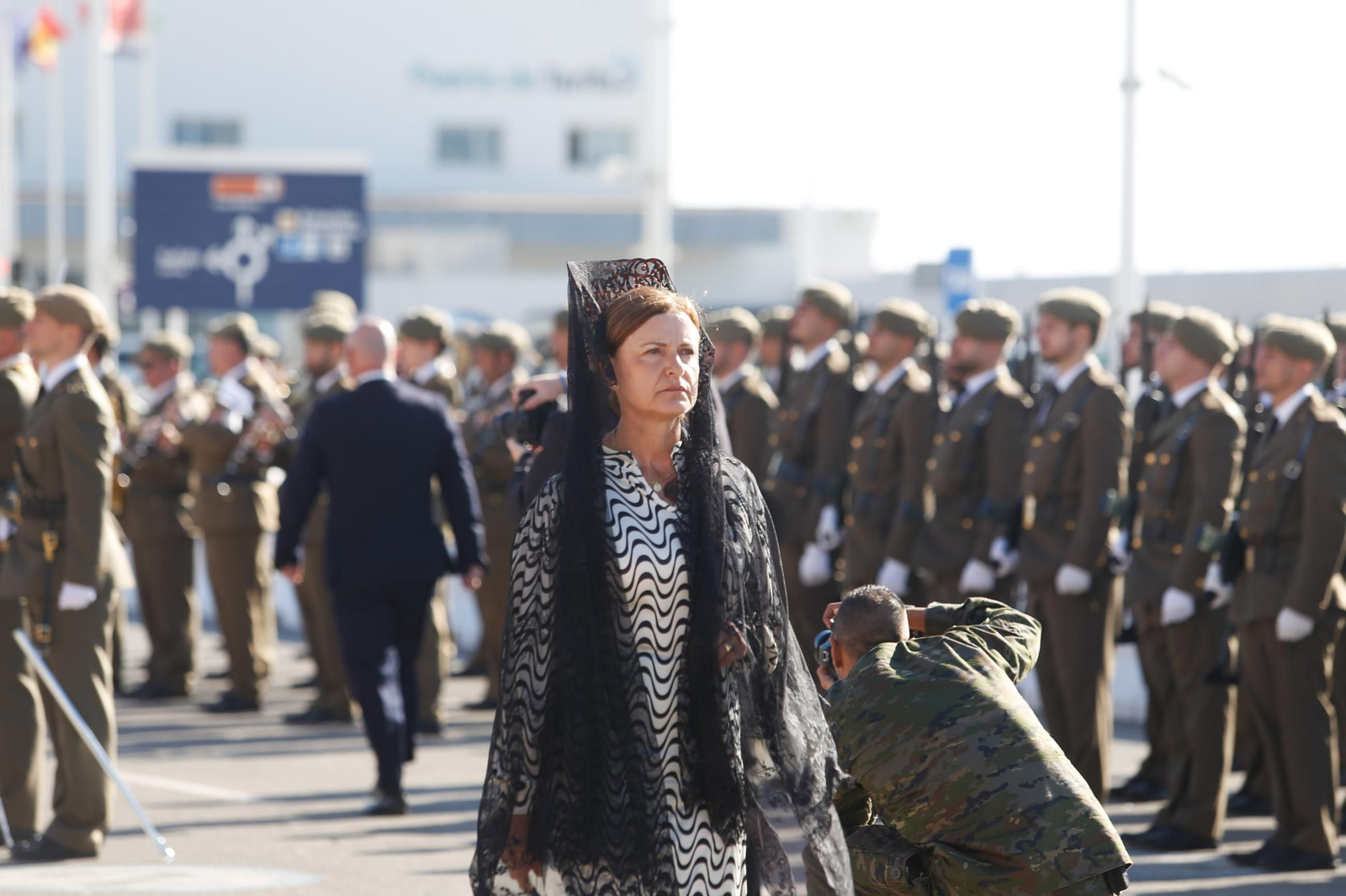 Las fotos de la jura de bandera civil en Tarifa