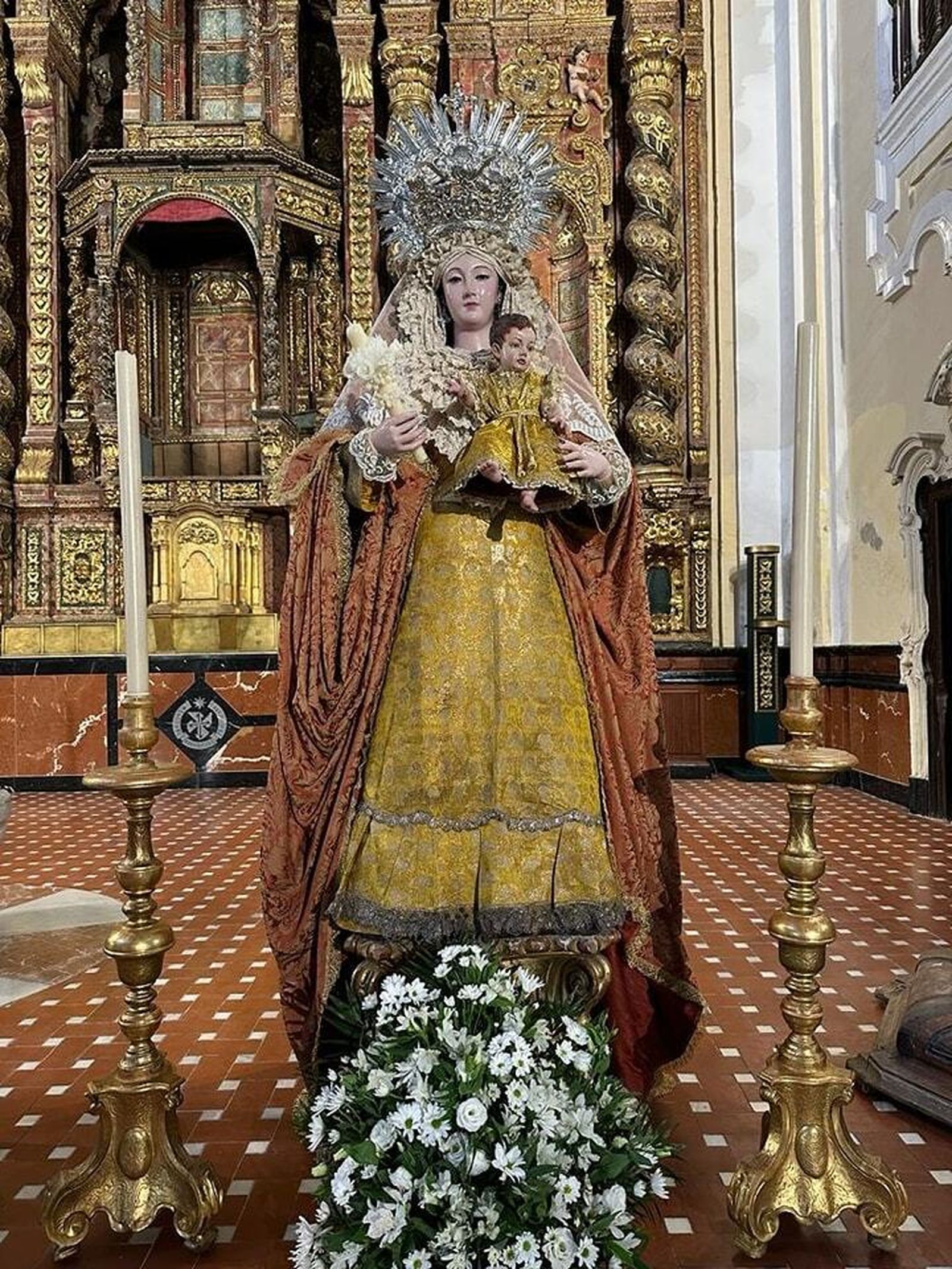 Así se presenta la Candelaria de San Jacinto tras su restauración
