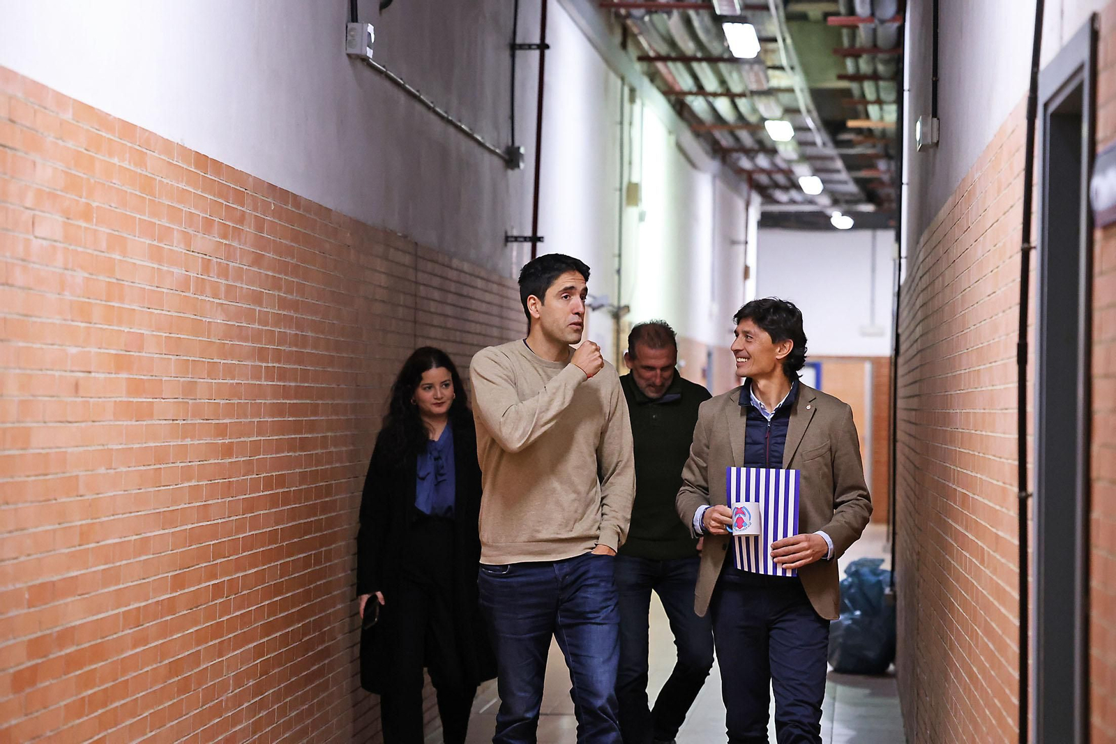 Imágenes de la Presentación de Íñigo Vélez como nuevo entrenador del Recreativo de Huelva