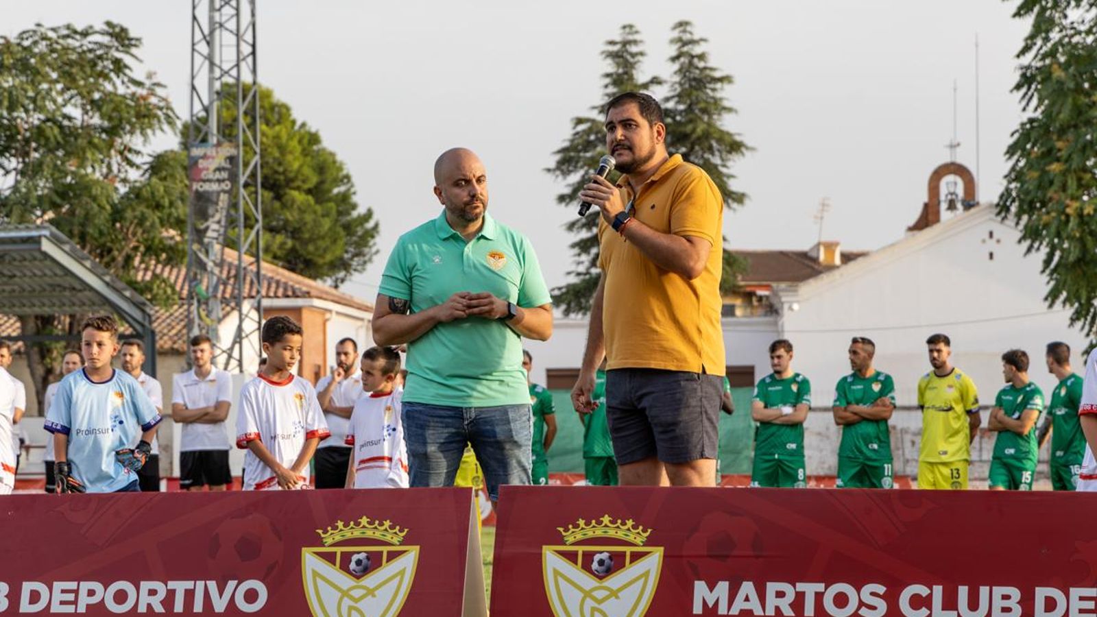 Presentación oficial Temporada 24-25 en el Estadio Ciudad de Martos