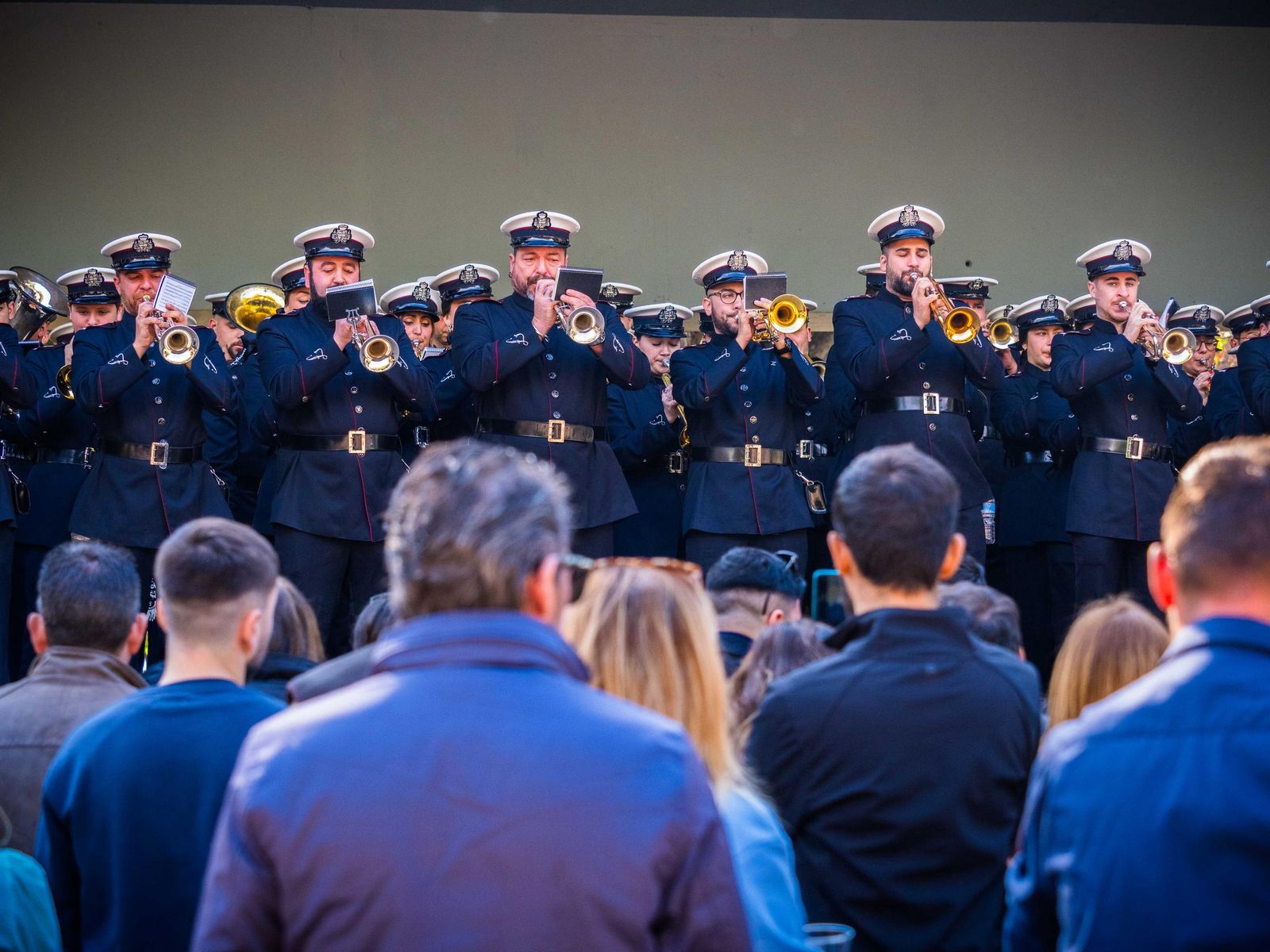 Sones cofrades en el Parque: celebrado el certamen de bandas de Nazareno en San Fernando