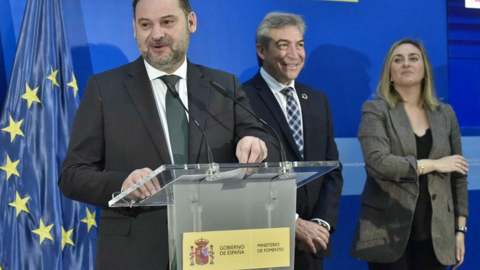 El ministro de Fomento en funciones, José Luis Ábalos.