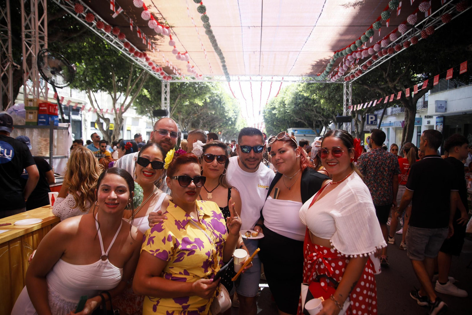 Imágenes del primer día de la feria de Almería