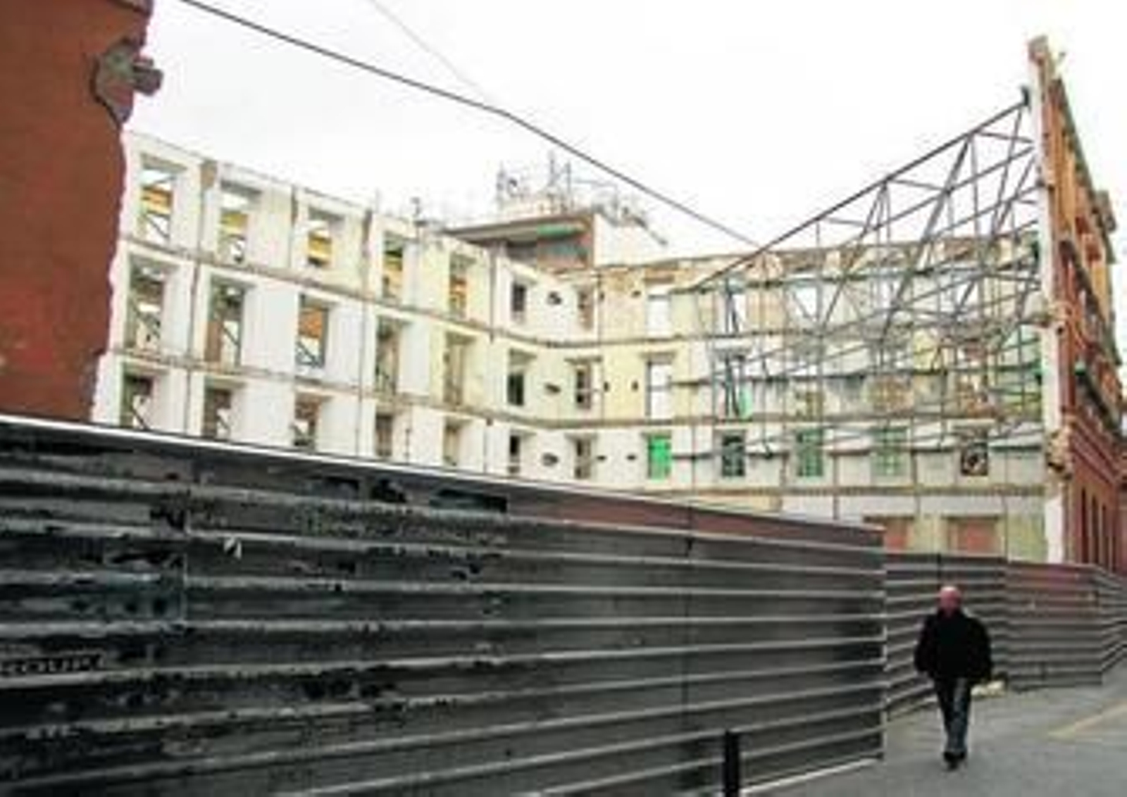 Parcela en la que Baensa proyecta la construcción de pisos de lujo.