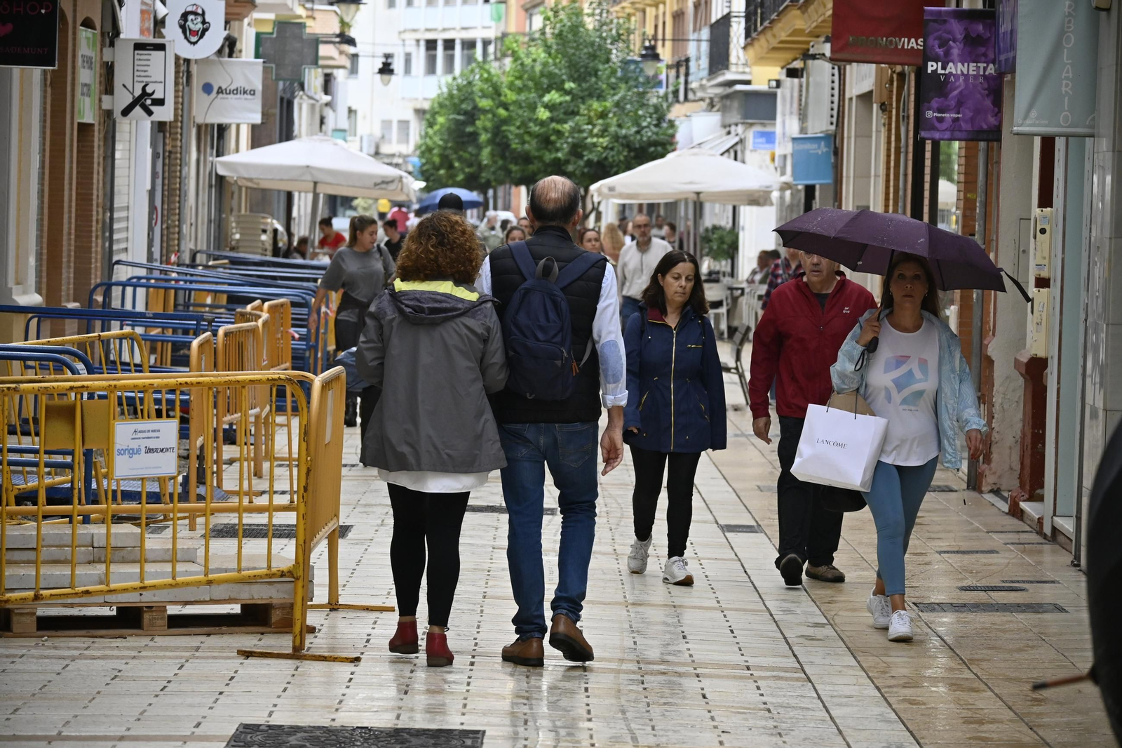 Imágenes del sábado 12 de octubre en Huelva