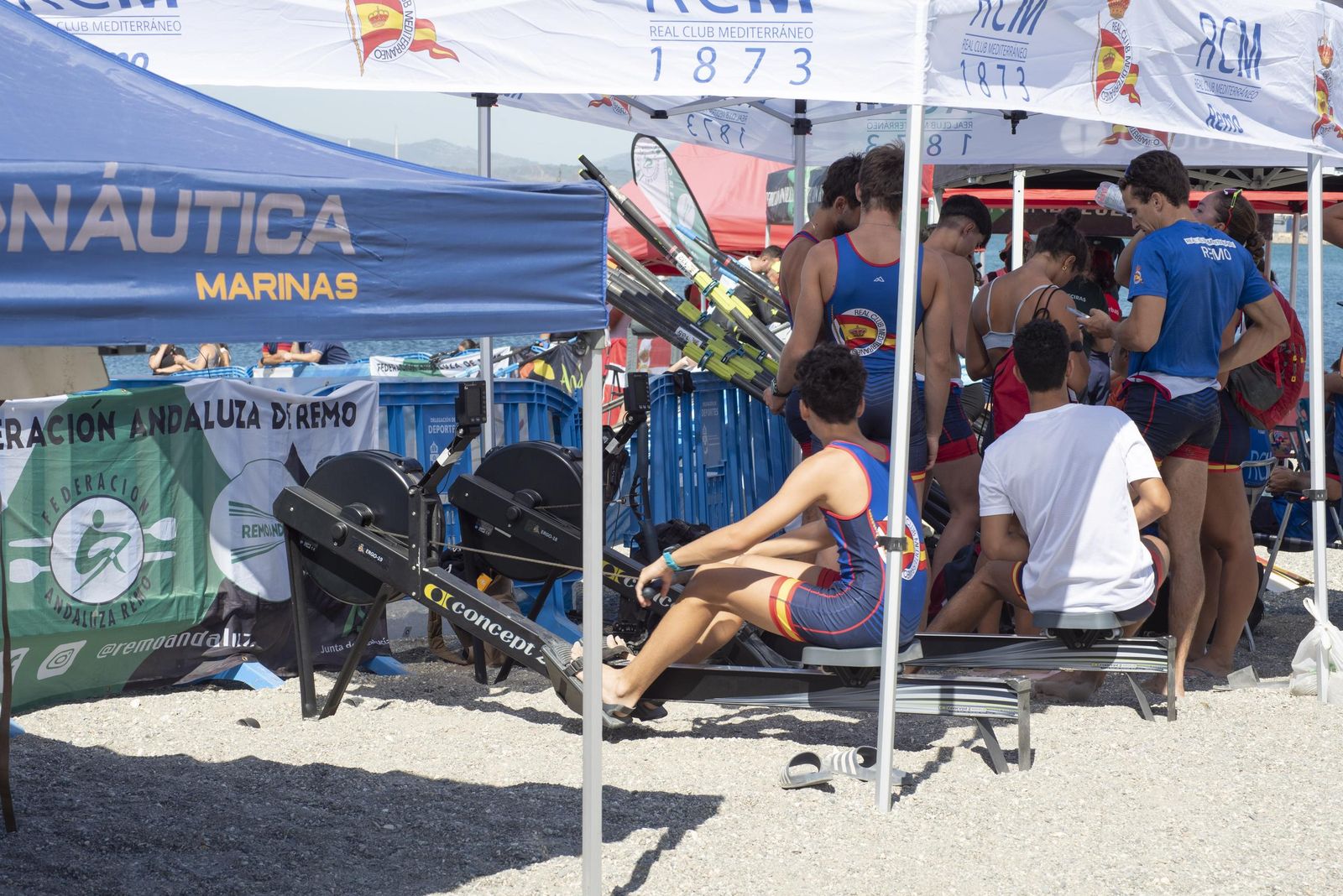 Fotos del primer día del Campeonato de España de Beach Sprint en La Línea