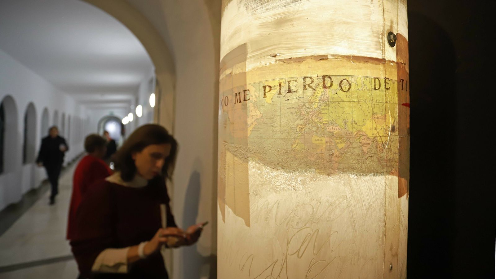 Inauguración de la exposición de Blanca Orozco en el museo municipal  de Algeciras