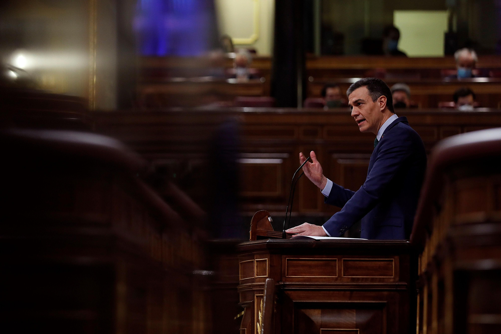 Pedro Sánchez en el  Congreso