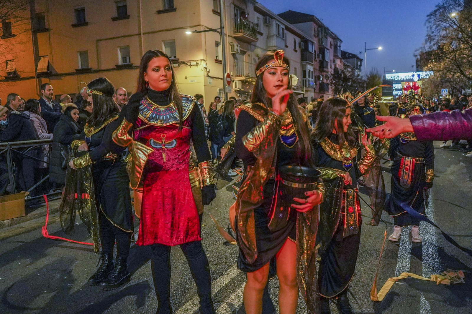La cabalgata de los Reyes Magos de Granada, en imágenes