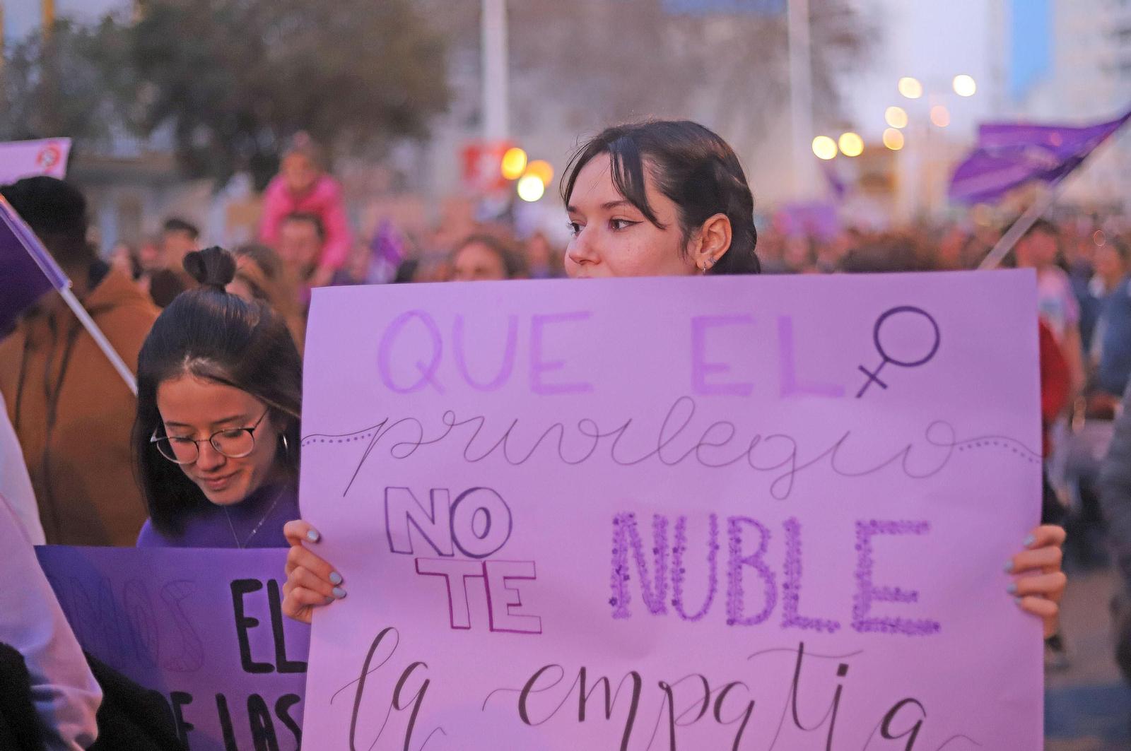 Imágenes de la manifestación del 8 de marzo, Día Internacional de la Mujer
