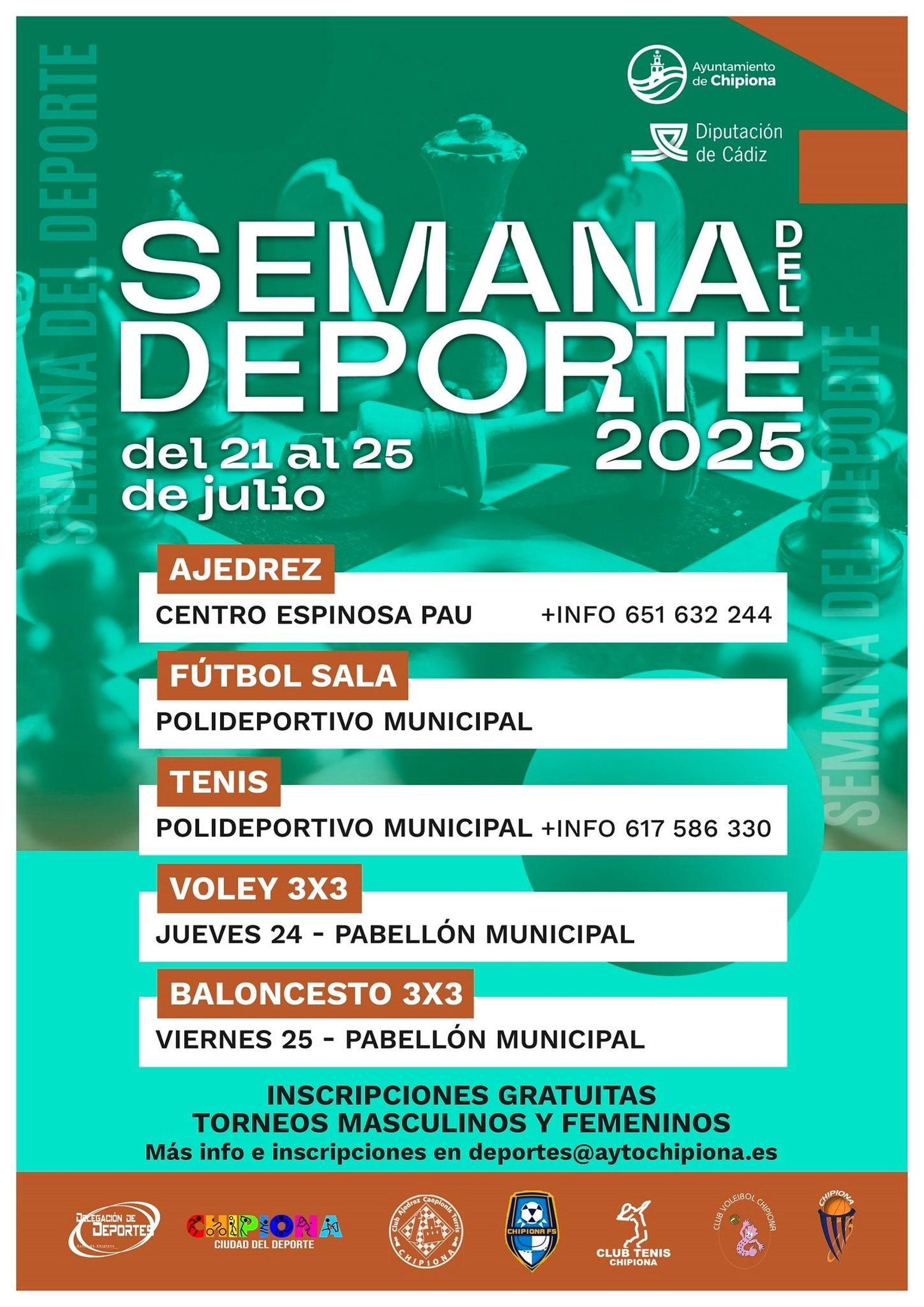 Semana del deporte, en Chipiona. Semana del deporte, en Chipiona.