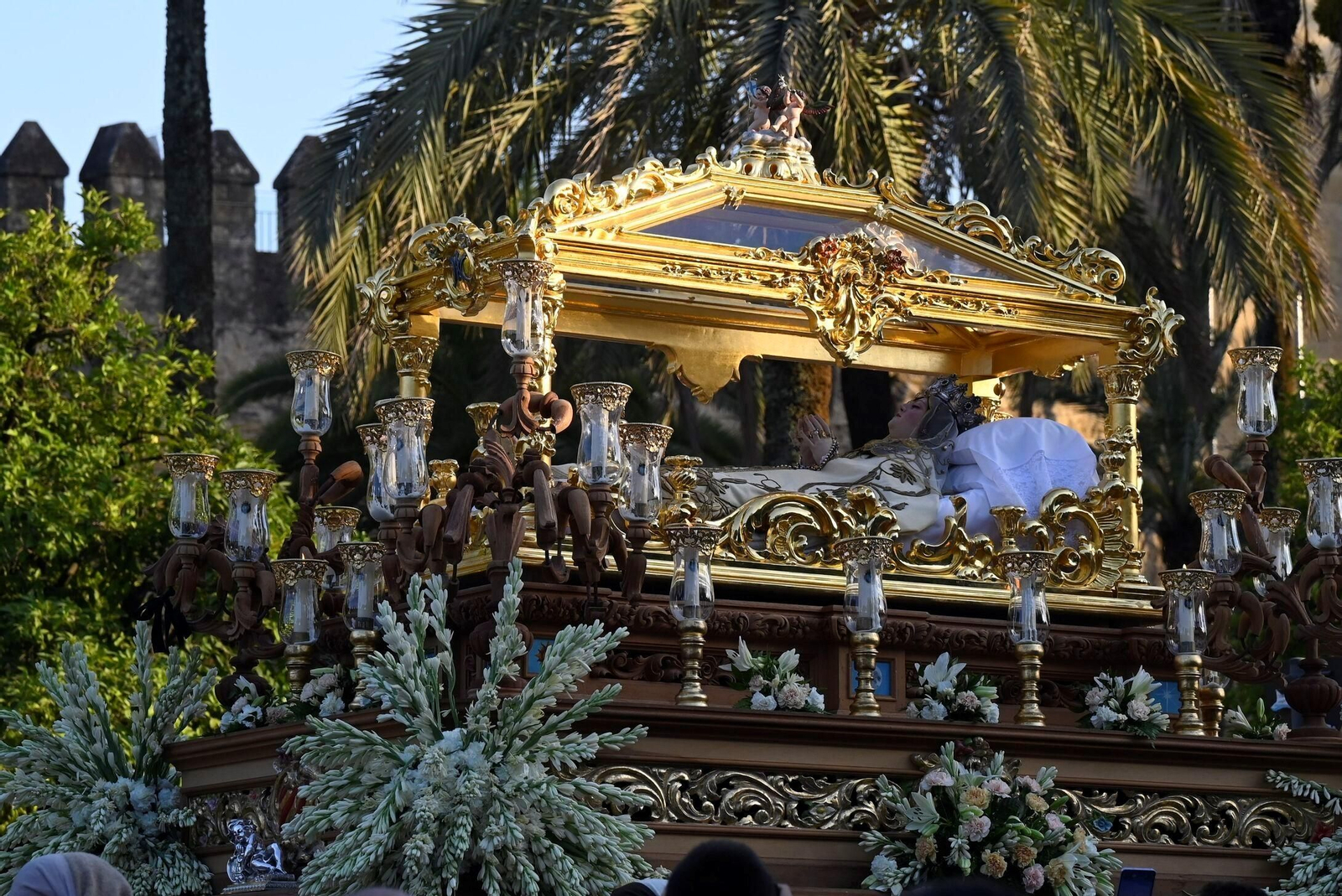 La procesión de la Virgen de Acá, en imágenes