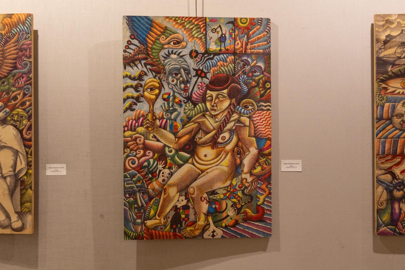 La exposición cuenta con obras de grandes firmas de artistas jienenses.