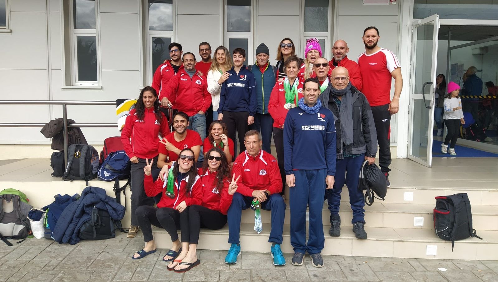Foto de familia del Máster Bahía de Almería