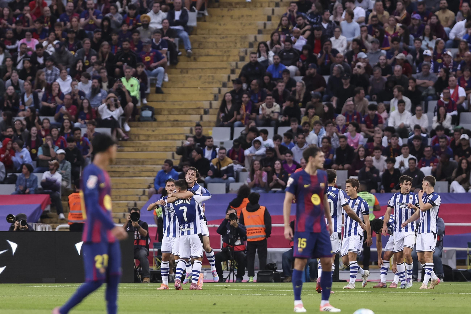 Las imágenes del Barcelona-Real Sociedad