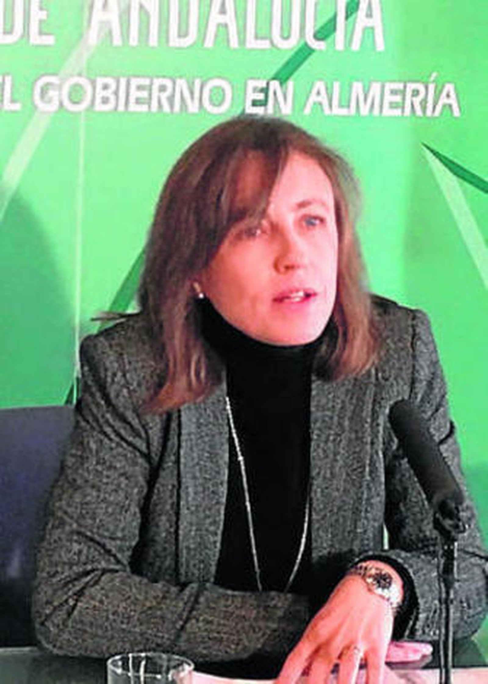 Francisca Fernández, delegada.