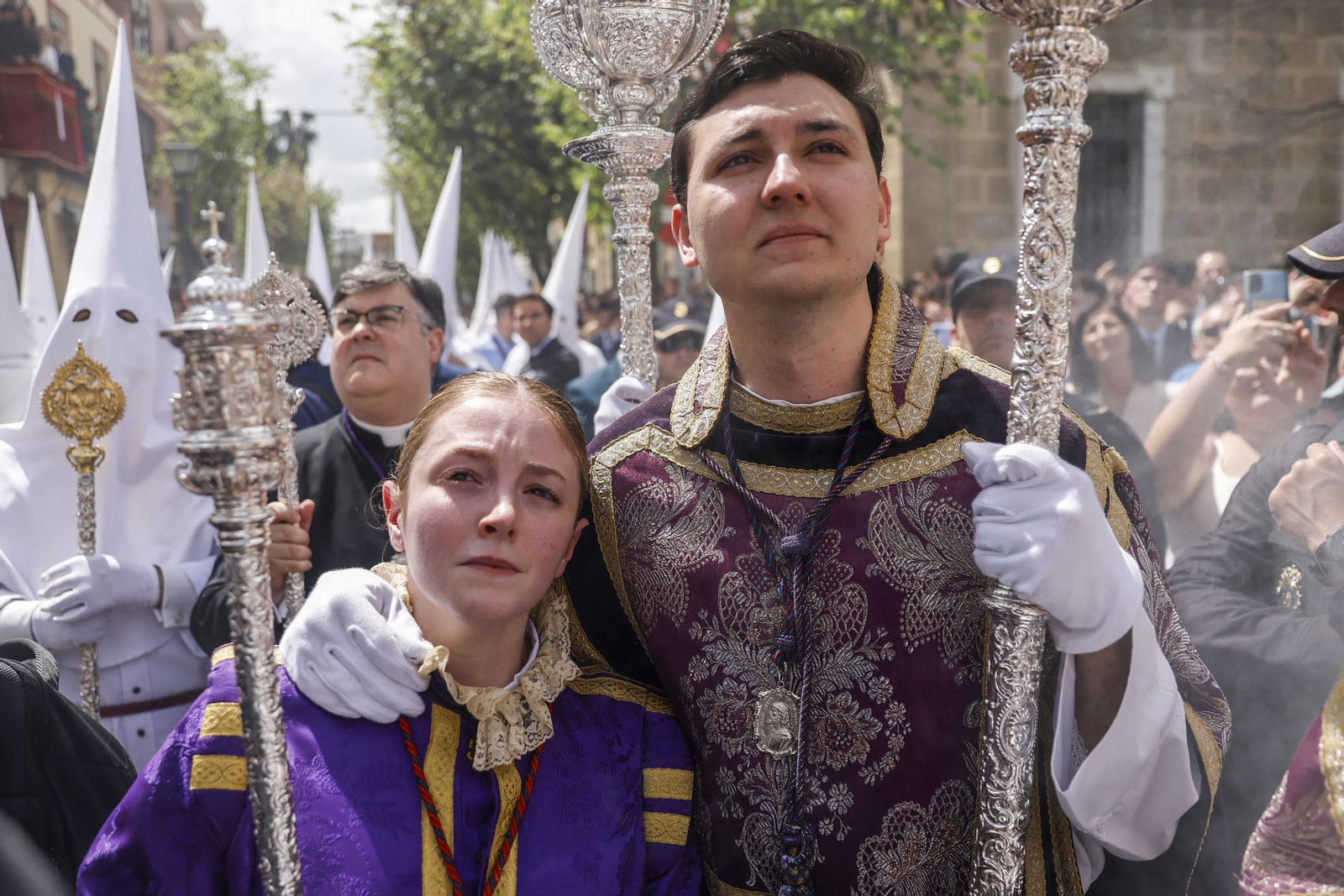 Las imágenes de la Hermandad de la Paz en la Semana Santa de Sevilla de 2025