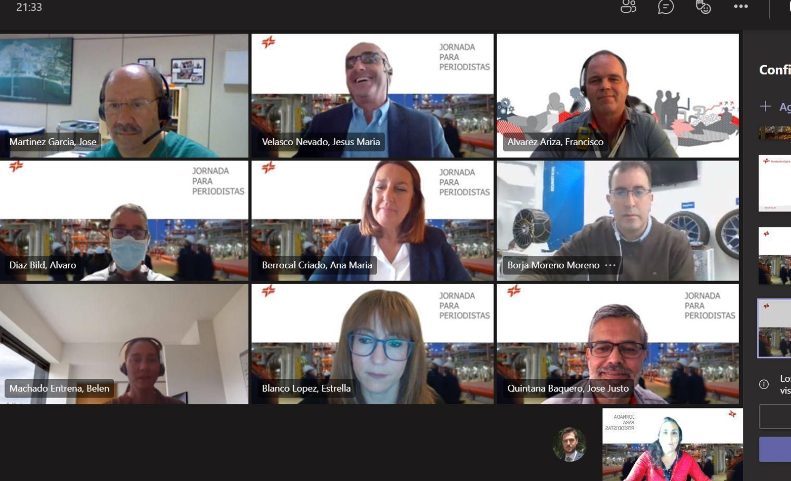 Panel de expertos en seguridad en la jornada para medios de comunicación celebrada ayer.