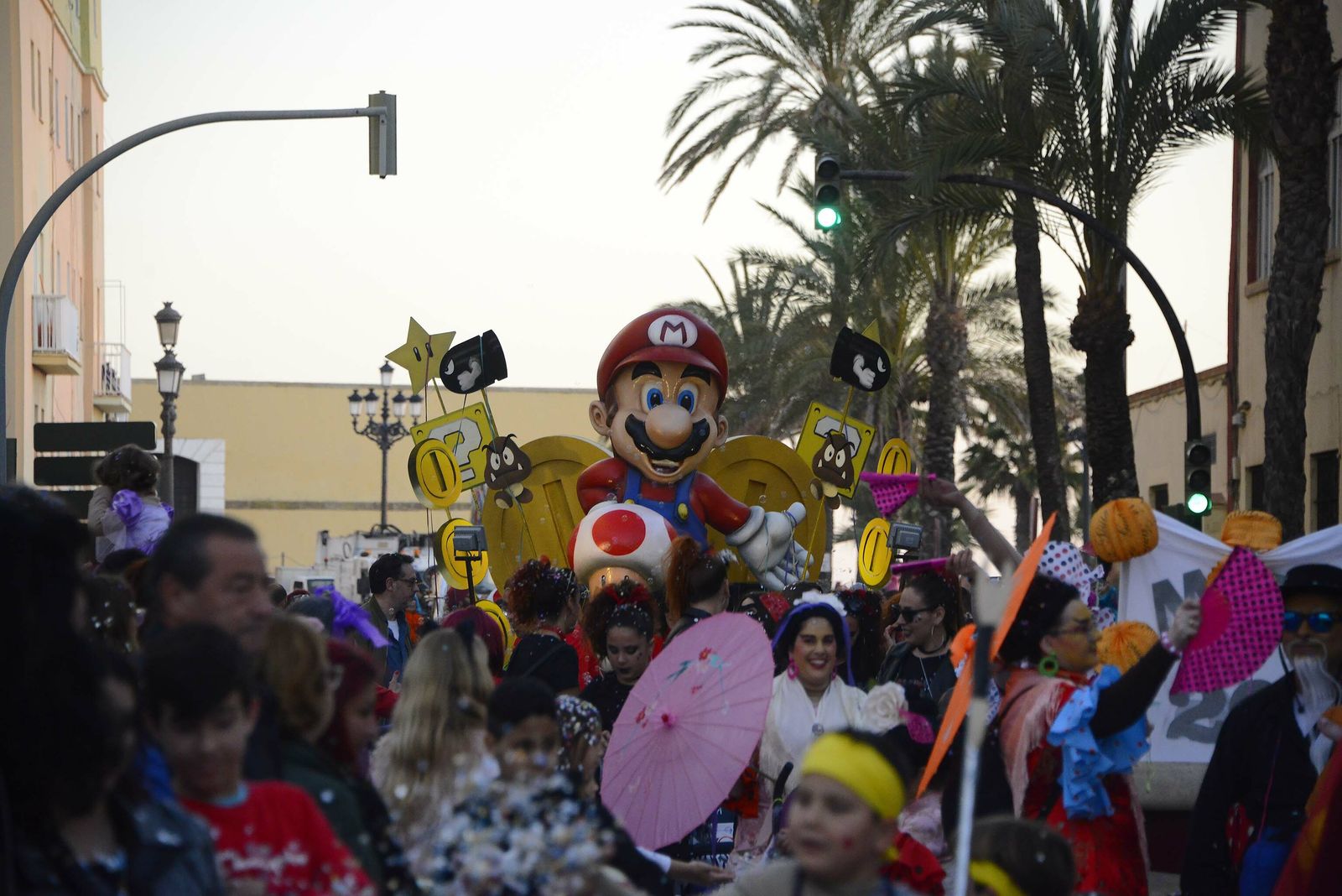 Las imágenes de la cabalgata del humor