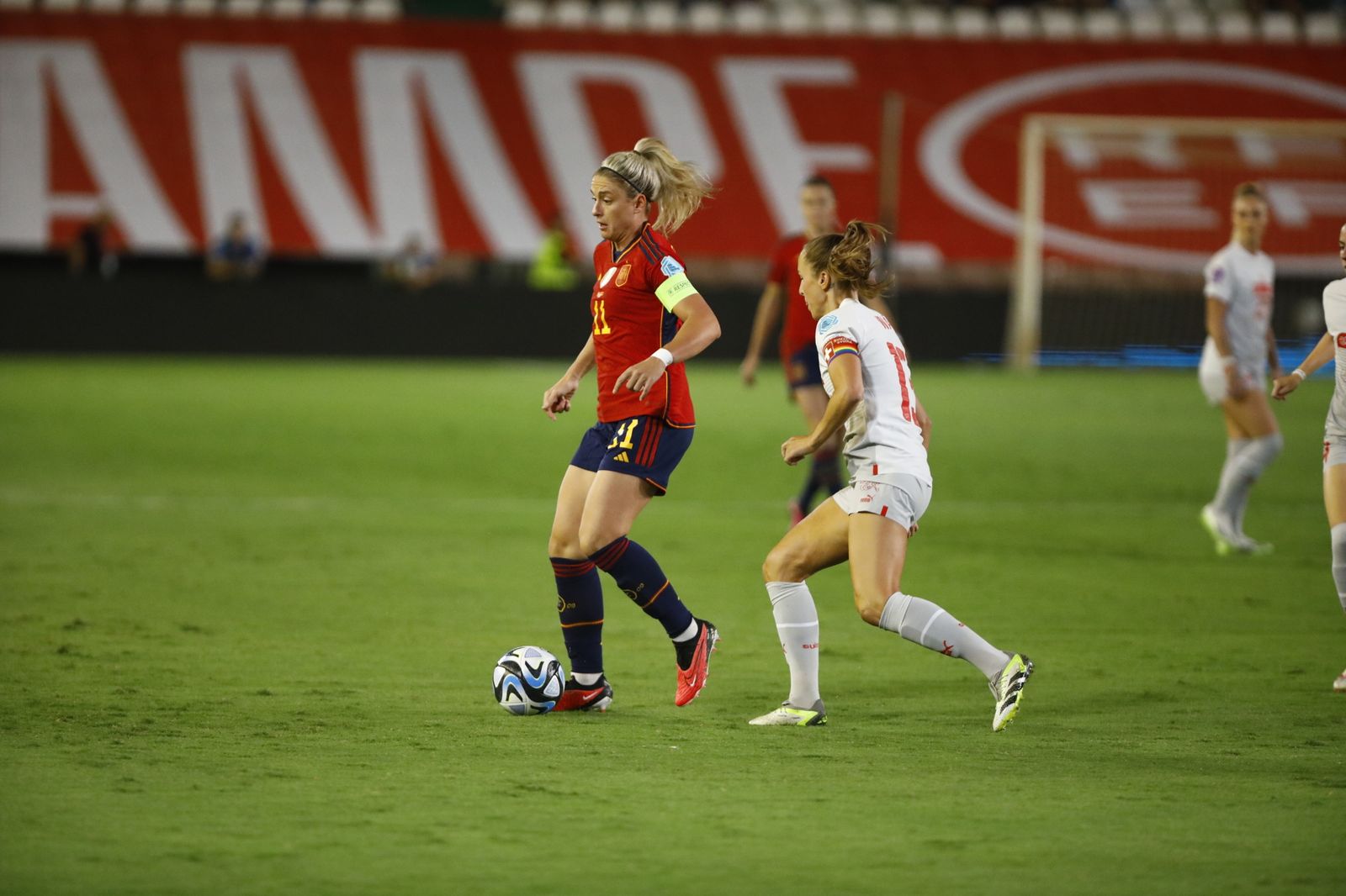 Las mejores fotos de la victoria de España ante Suiza en El Arcángel de Córdoba